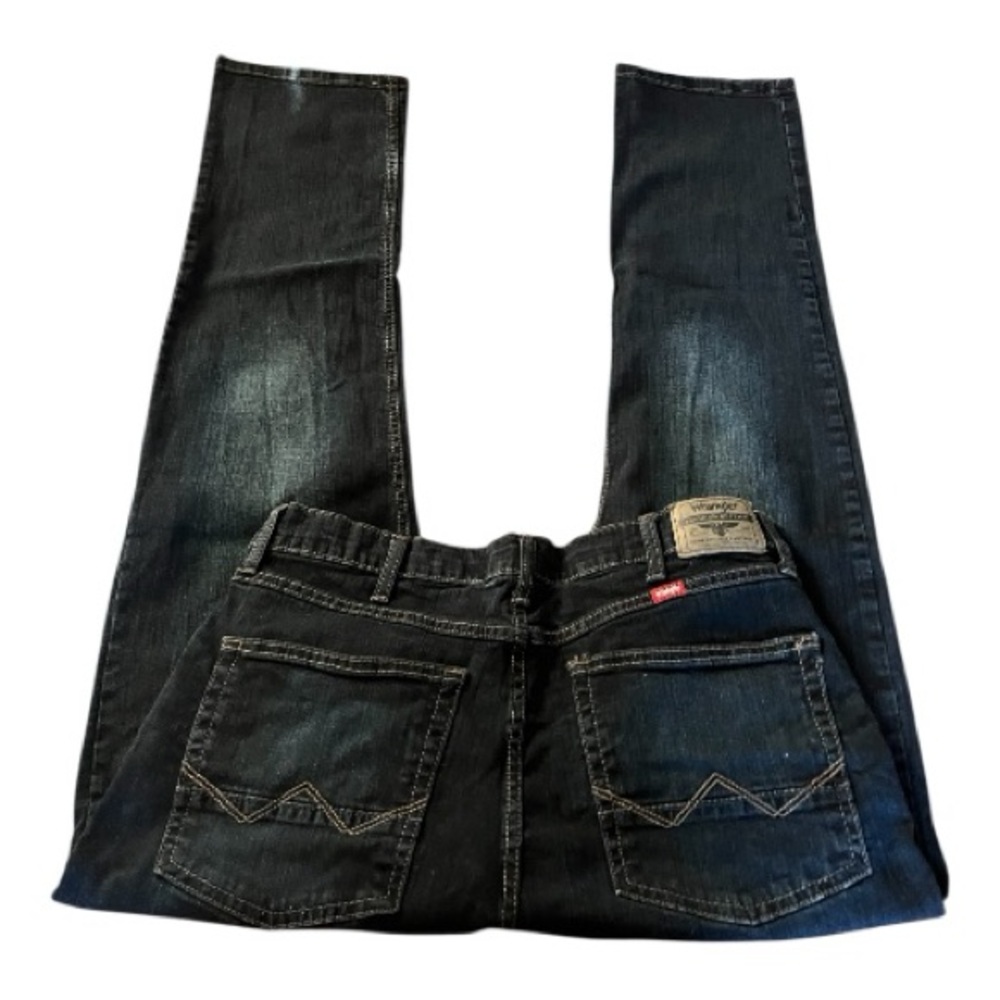 Wrangler Slim Straight Jeans Men’s 34x32 - Picture 4 of 6